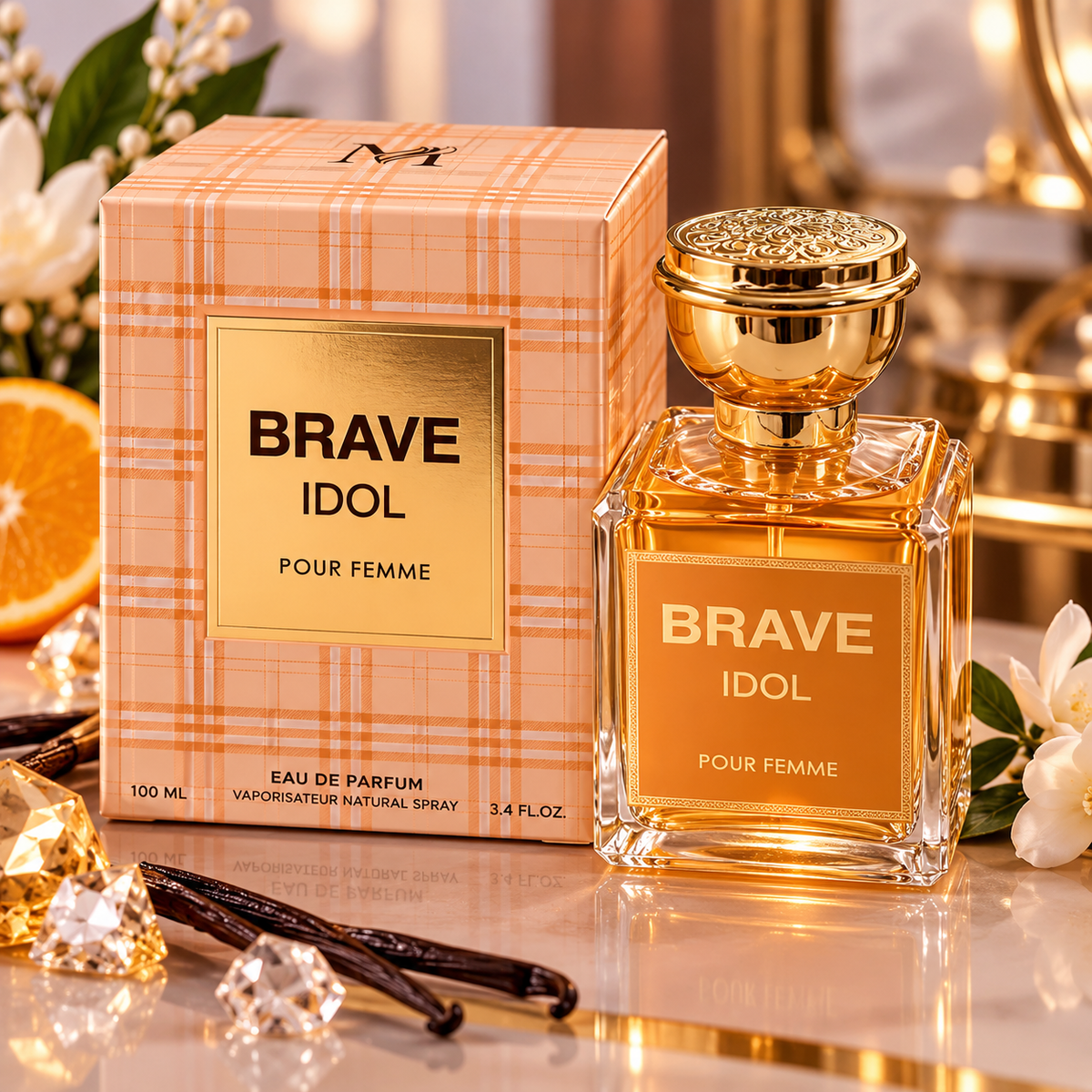 ✨ Brave Idol Pour Femme Eau de Parfum – 100ml