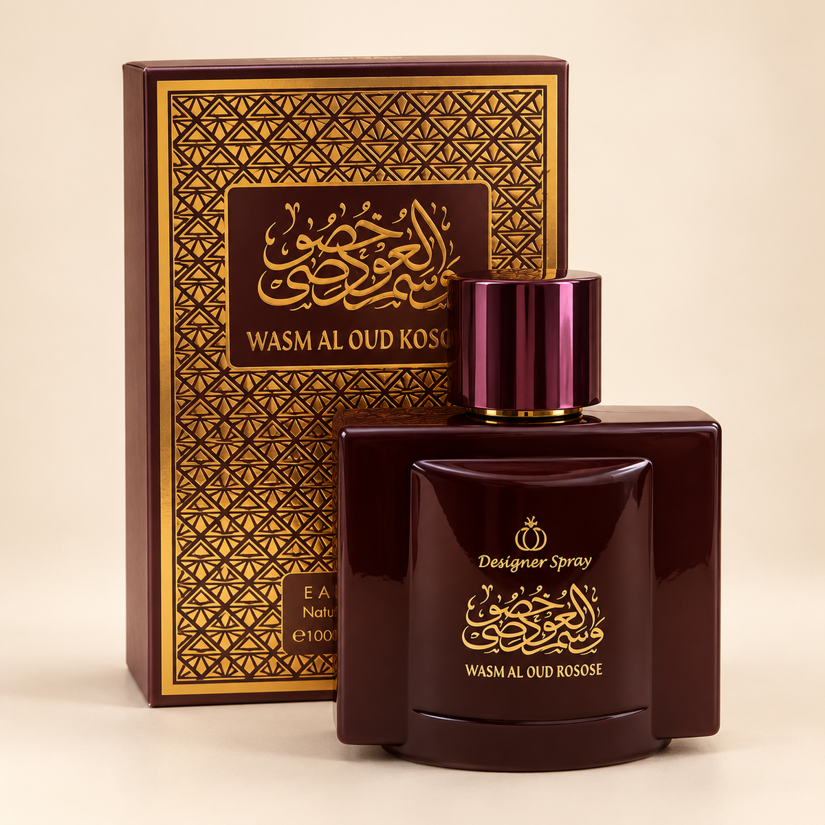 Wasm Al Oud Rosose Perfume – 100 ml